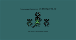 Desktop Screenshot of on-mouseover.de